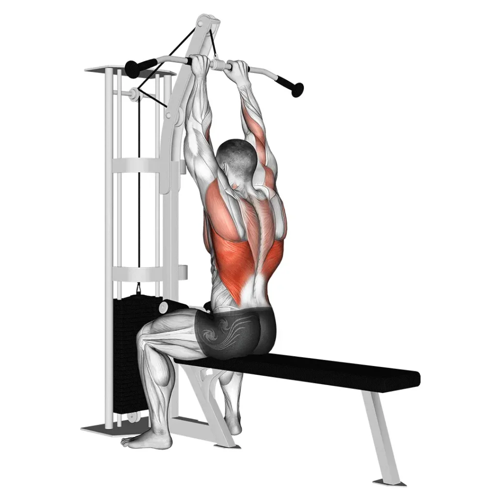 Close-grip Lat Pull Down