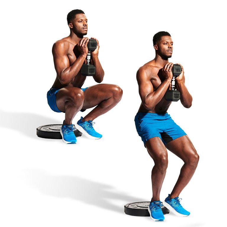Dumbbell Goblet Squat
