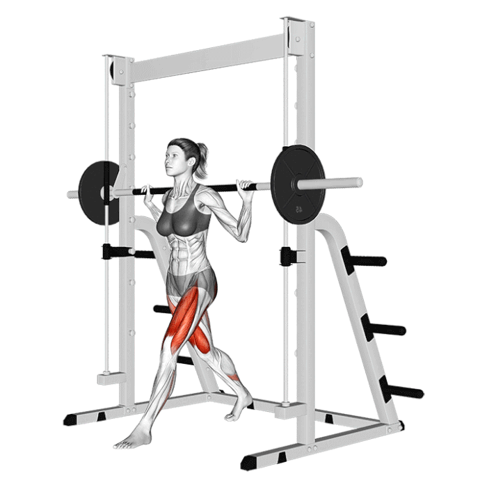 Smith Machine Split Squat