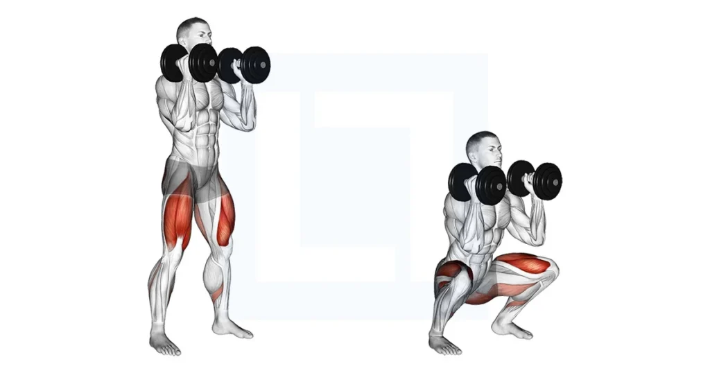 Dumbbell Front Squat